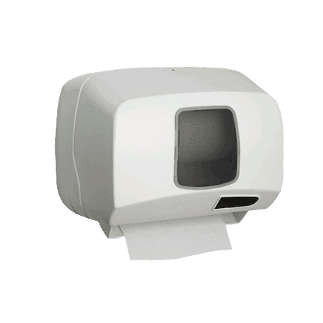 Distributeur d'essuie-mains automatique en ABS - Blanc