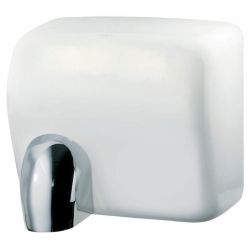 Sèche-mains cyclon automatique acier blanc