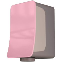 Sèche-mains à air pulsé basse consommation ultra rapide Fusion - rose