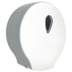 Distributeur de papier hygiénique - Jumbo 380 mètres - ABS blanc